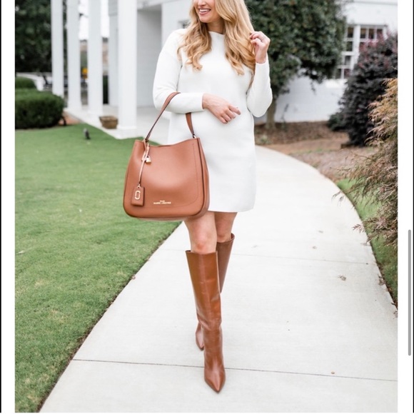 ZARA LEATHER HIGH HEELS BOOTS - Picture 2 of 12